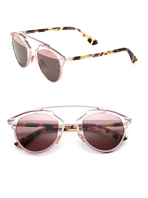 Dior So Real 48MM Pantos Sunglasses on SALE 